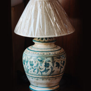 Lampada Rustica con Ornato